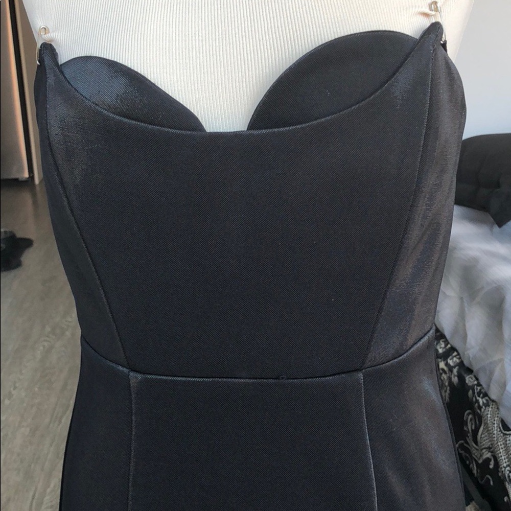 Akira Black Luminous Cocktail Dress